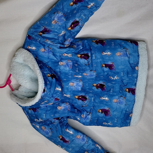 Frozen girls snow winter ski jacket sz 5-6 - Picture 2 of 11